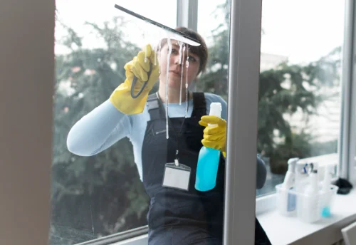 Nettoyage de vitres intérieures et extérieures à Marcilly-en-Gault